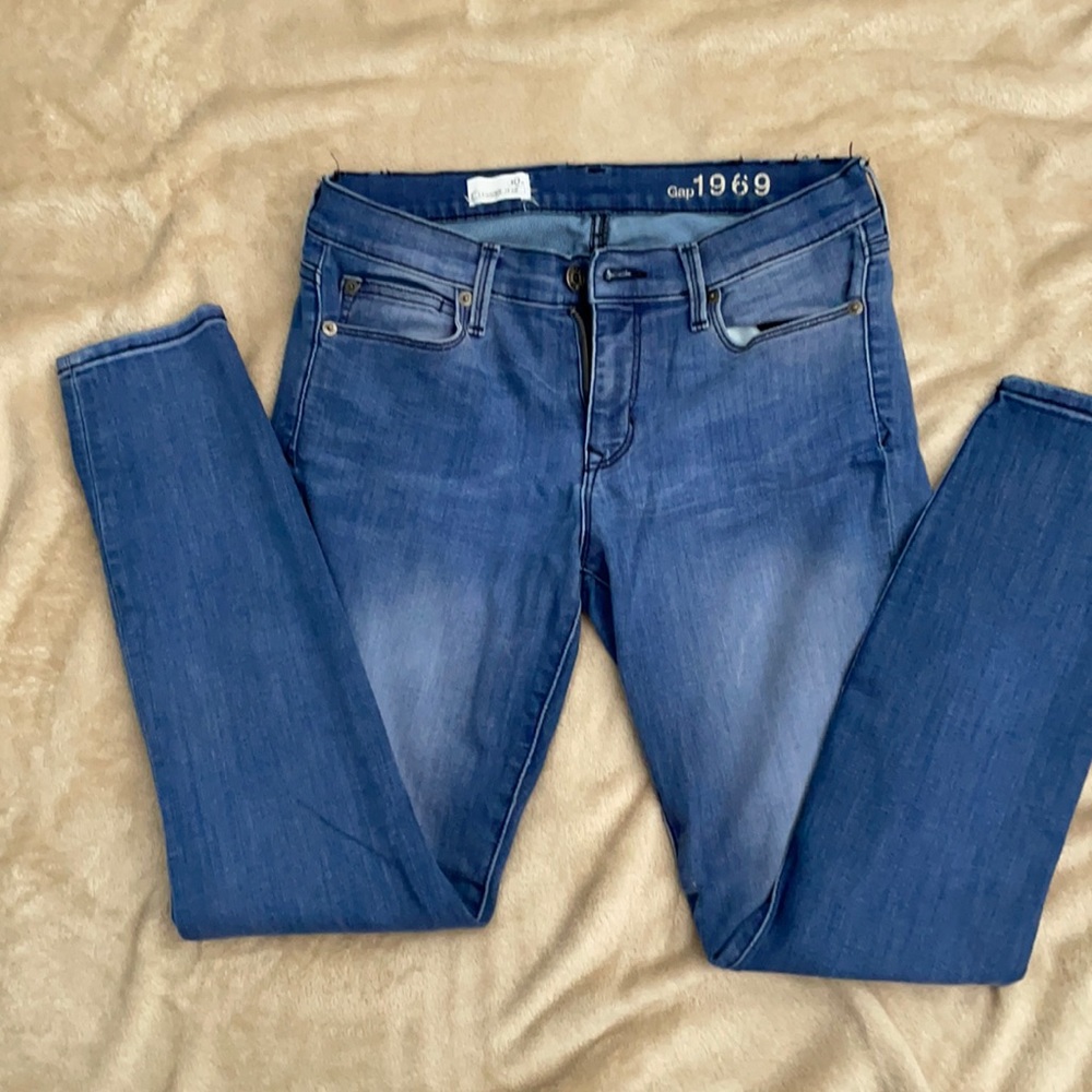 Really cool denim slightly distressed amazing fit love love love, so soft